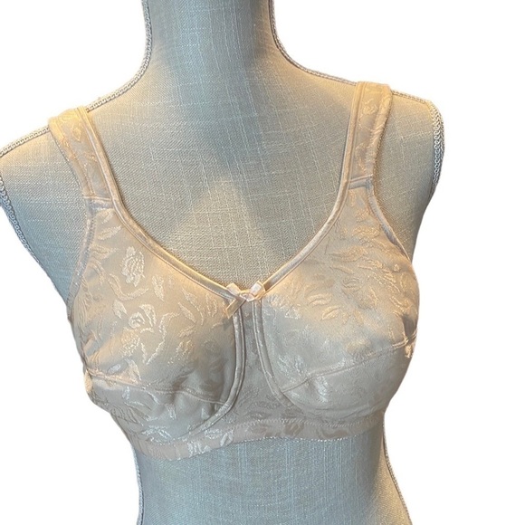 Amoena Ella Mastectomy Prosthetic Wire Free Floral Bra - Picture 1 of 8